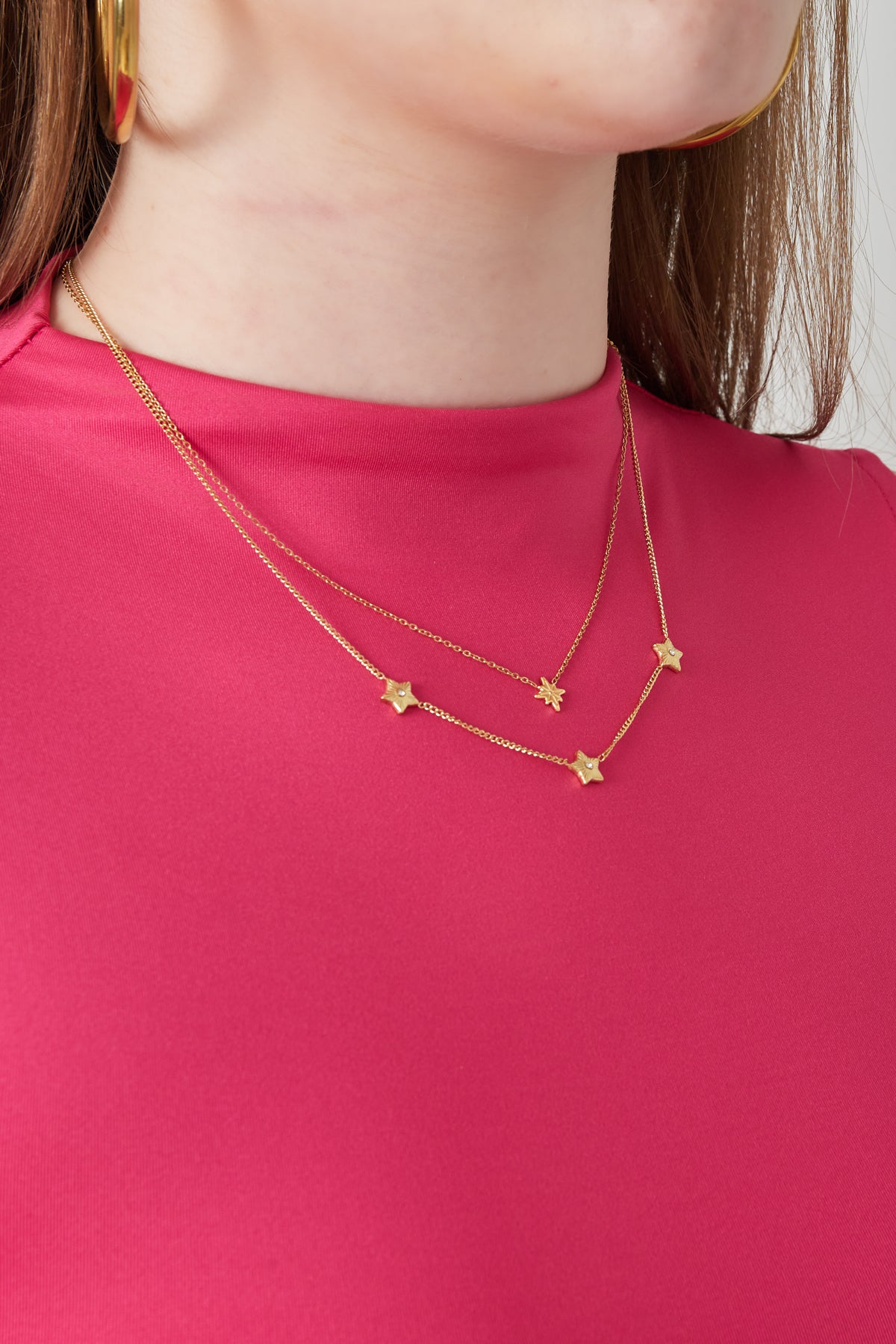 Starry sky necklace