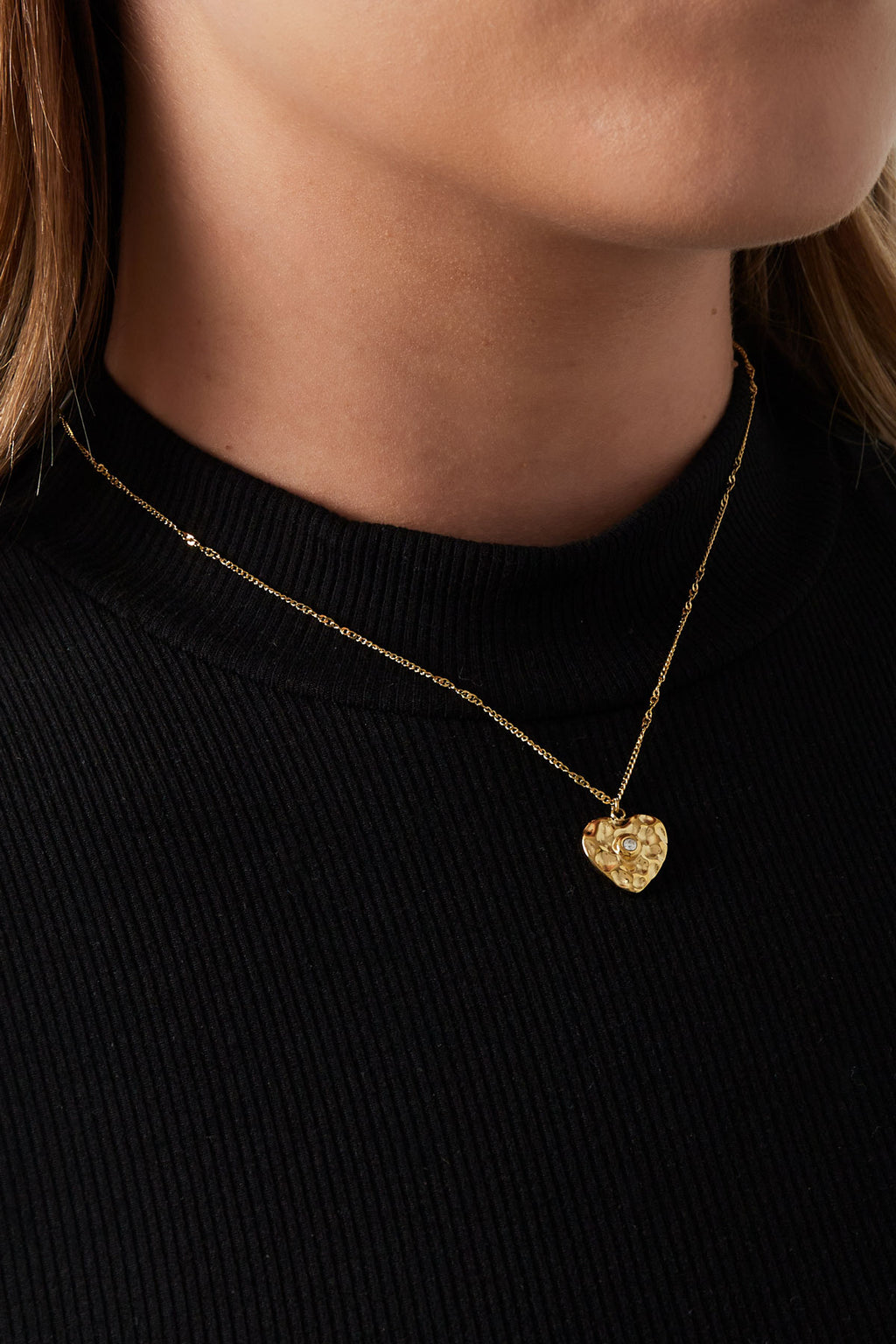 true heart necklace