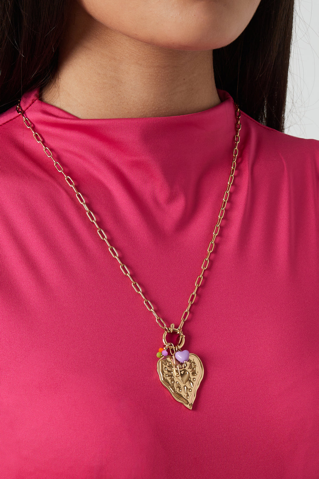 charm necklace lovebook