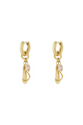 Flip Flops earrings with bead