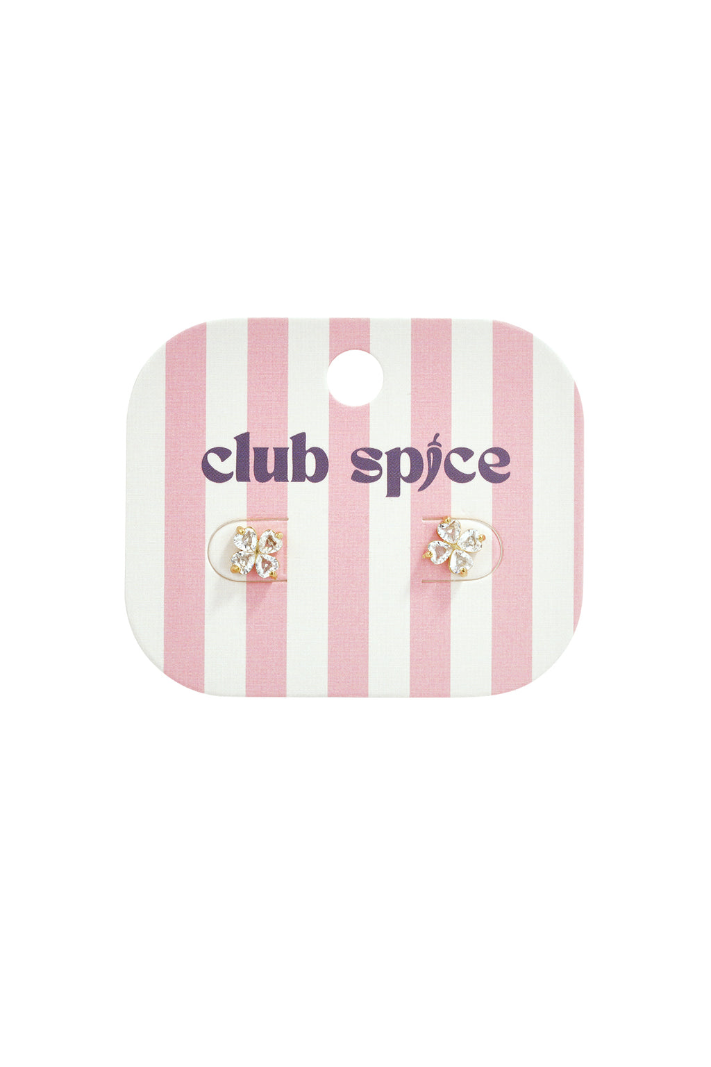 Clover stud earrings