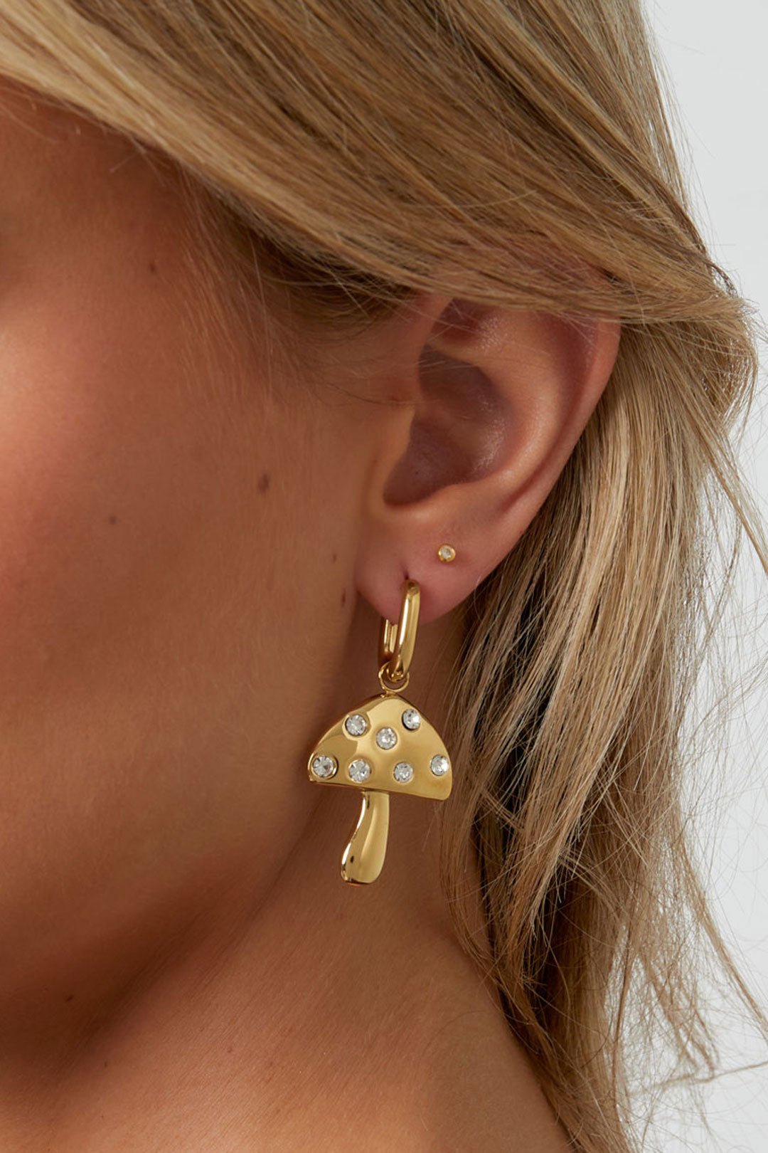 Stainless Steel Drop Earrings plant Casual Daily Simple Series Women's jewelry