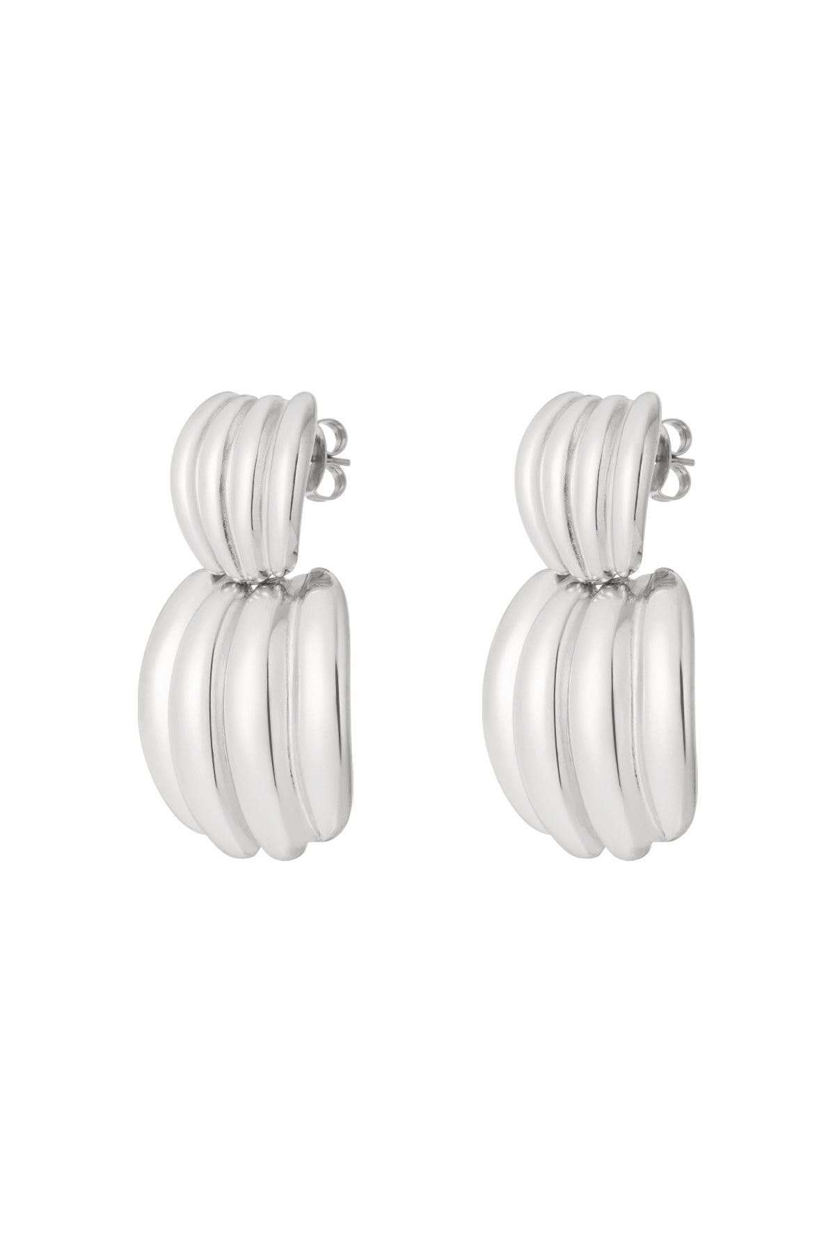 Stainless Steel Stud Earrings Geometric Casual Daily Simple Series Women's jewelry