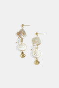 Stainless Steel Dangle Earrings shell Vacation Daily Romantic Series Women's jewelry