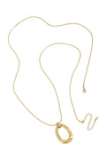 Stainless Steel Long Necklaces irregular shape Simple Daily Simple Series Women's jewelry
