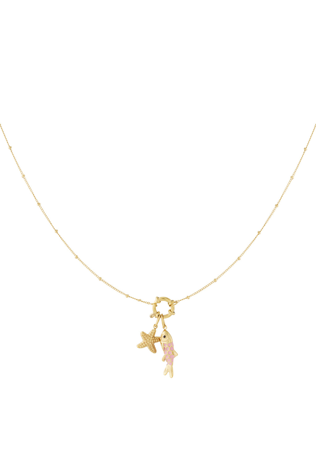 Crab DIY necklace