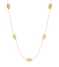 Smooth Link Long Necklace