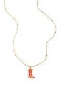 Pendant necklaces boots Casual Daily Simple Series Women's jewelry