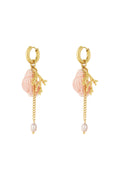 Coral vibes earrings