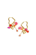 Stainless Steel Drop Earrings Heart Sweet Holiday/Beach Romantic Series Women's jewelry